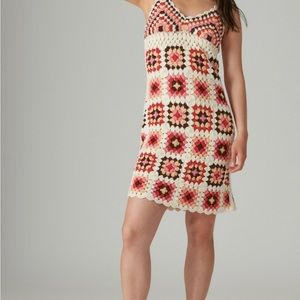 Lucky Brand Crochet mini dress